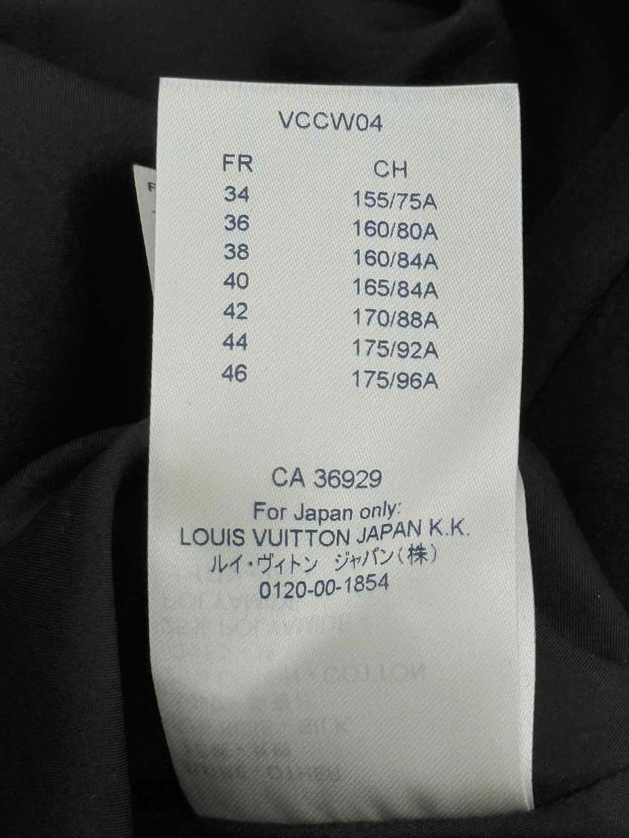 LOUIS VUITTON Black Size US 6 Short Dress