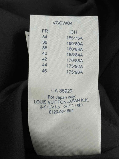 LOUIS VUITTON Black Size US 6 Short Dress