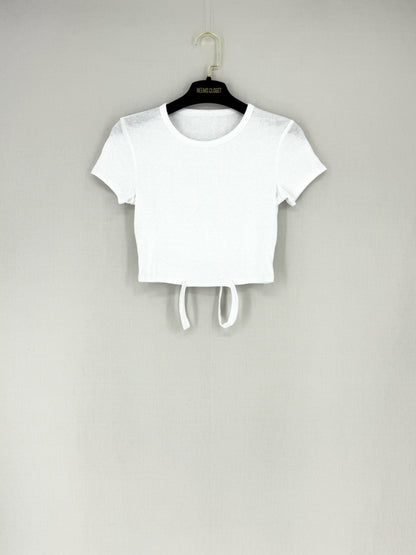 ALO Cropped White Size XSmall Top
