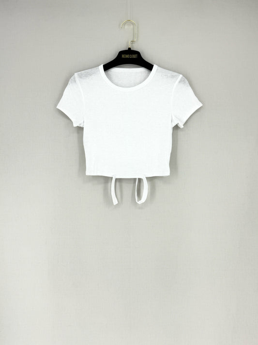 ALO Cropped White Size XSmall Top