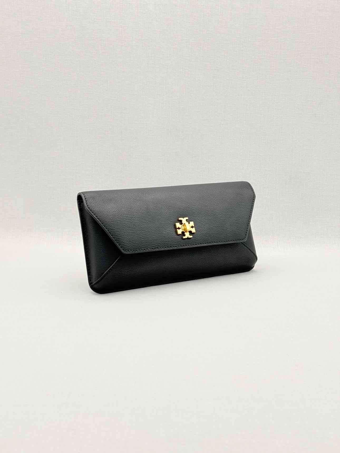 TORY BURCH Kira Black Clutch