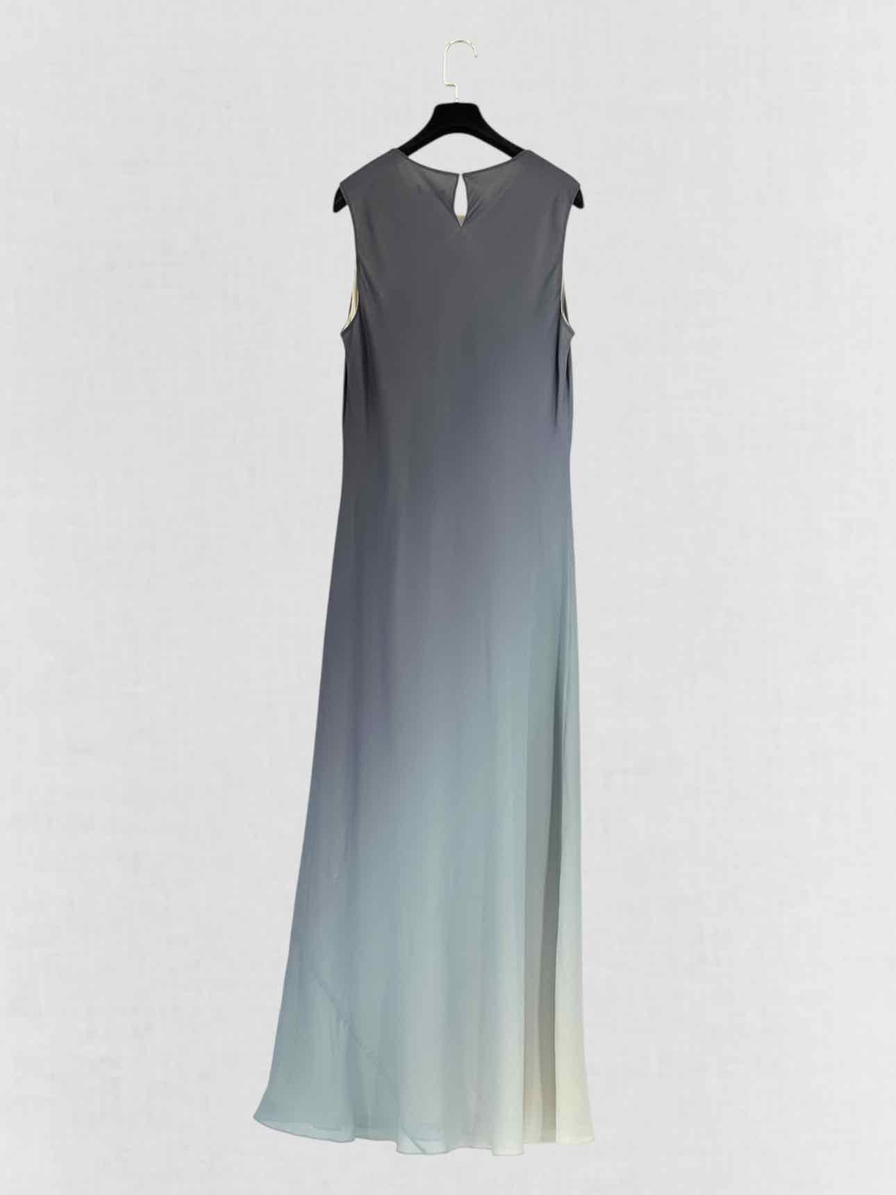 THEORY Blue & Grey Ombre Size US 10 Long Dress