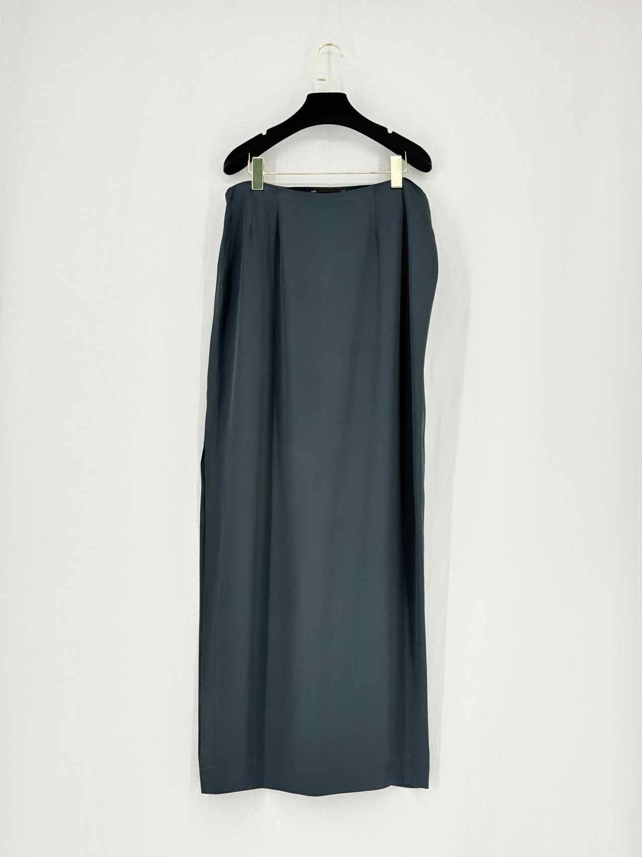 DONNA KARAN Black Size US 12 Long Skirt