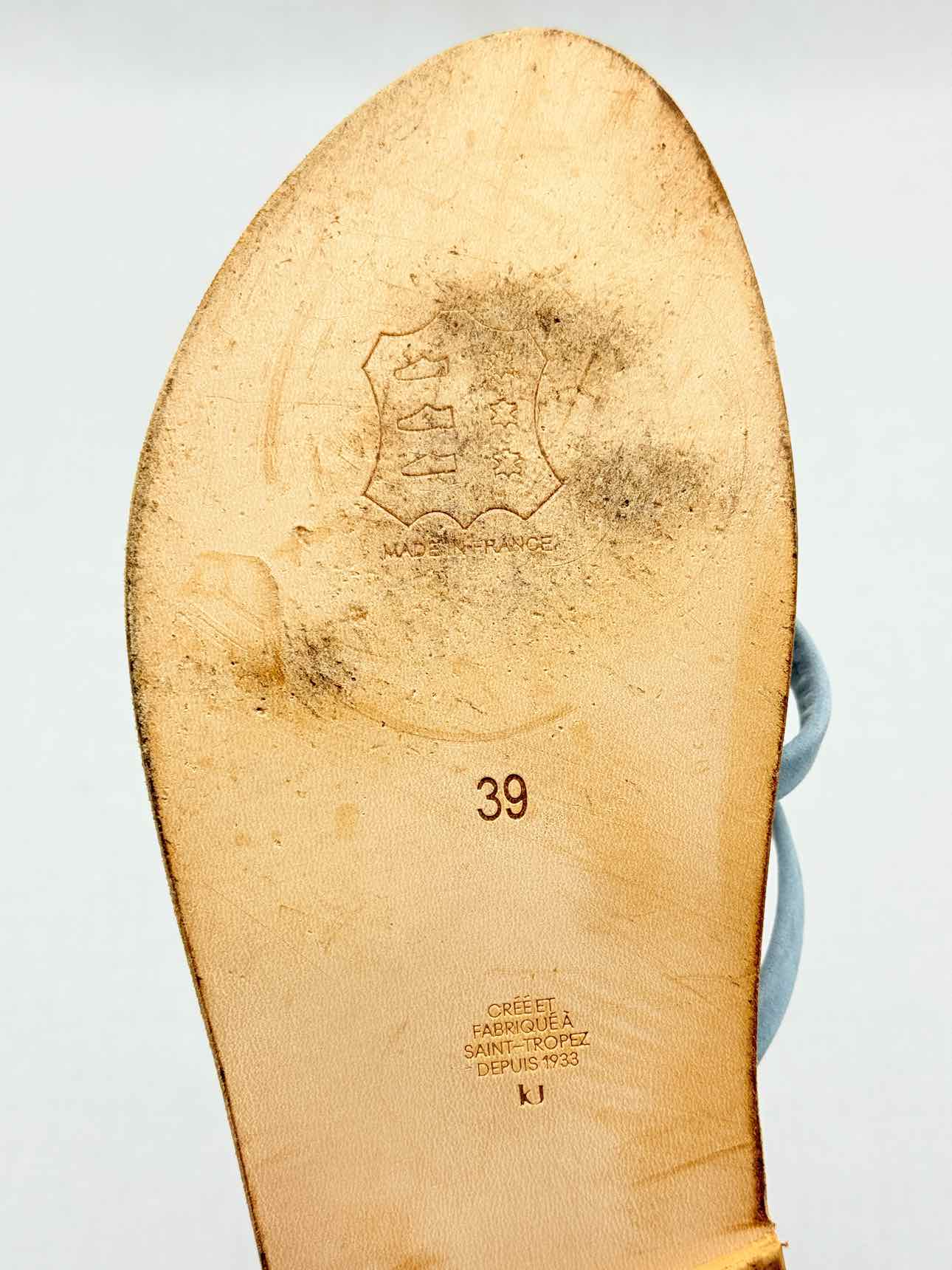 K JACQUES Zenobie Blue Size EU 39 Sandals