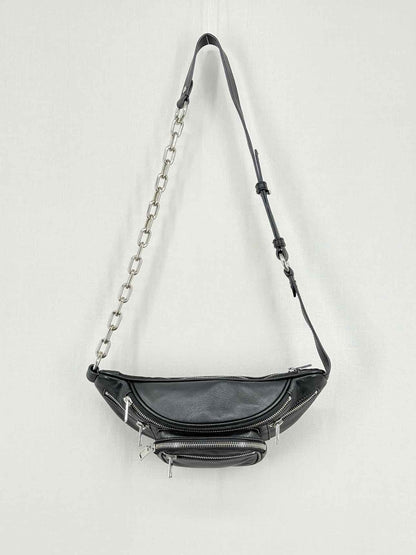 ALEXANDER WANG Attica Black Belt Bag