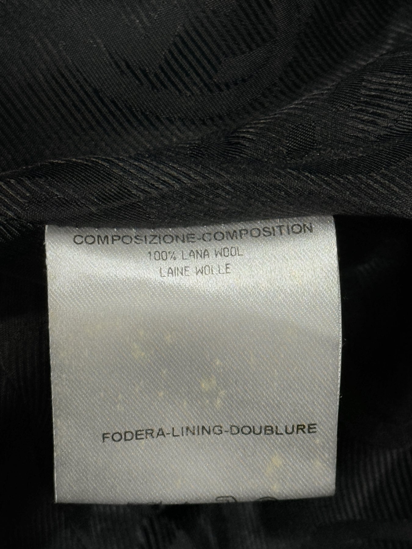 GUCCI Single Breasted Black Size US 6 Coat