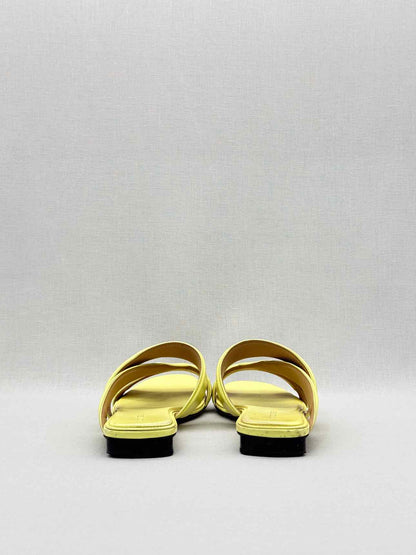 BOTTEGA VENETA The Band Yellow Size EU 40 Sandals