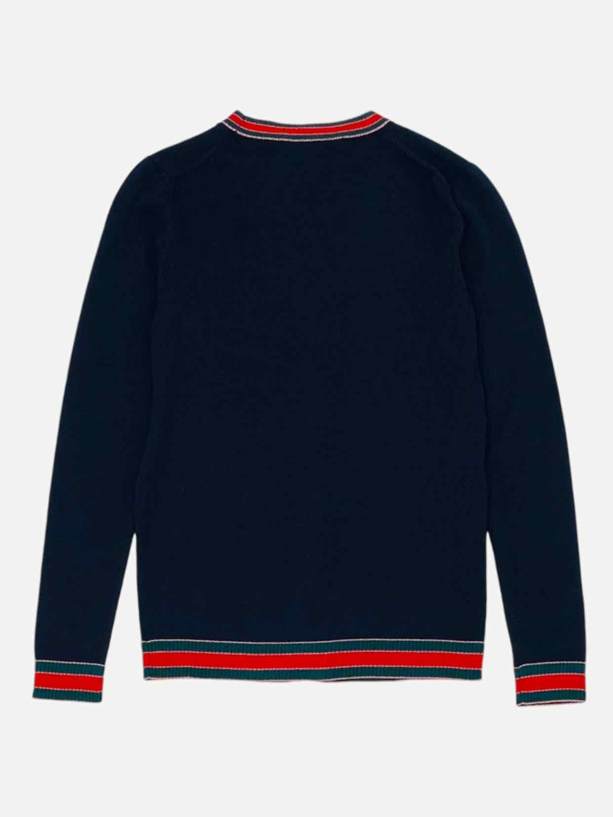 GUCCI Navy Blue Cardigan