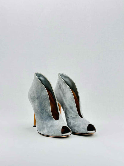GIANVITO ROSSI Vamp Grey Size EU 42 Booties