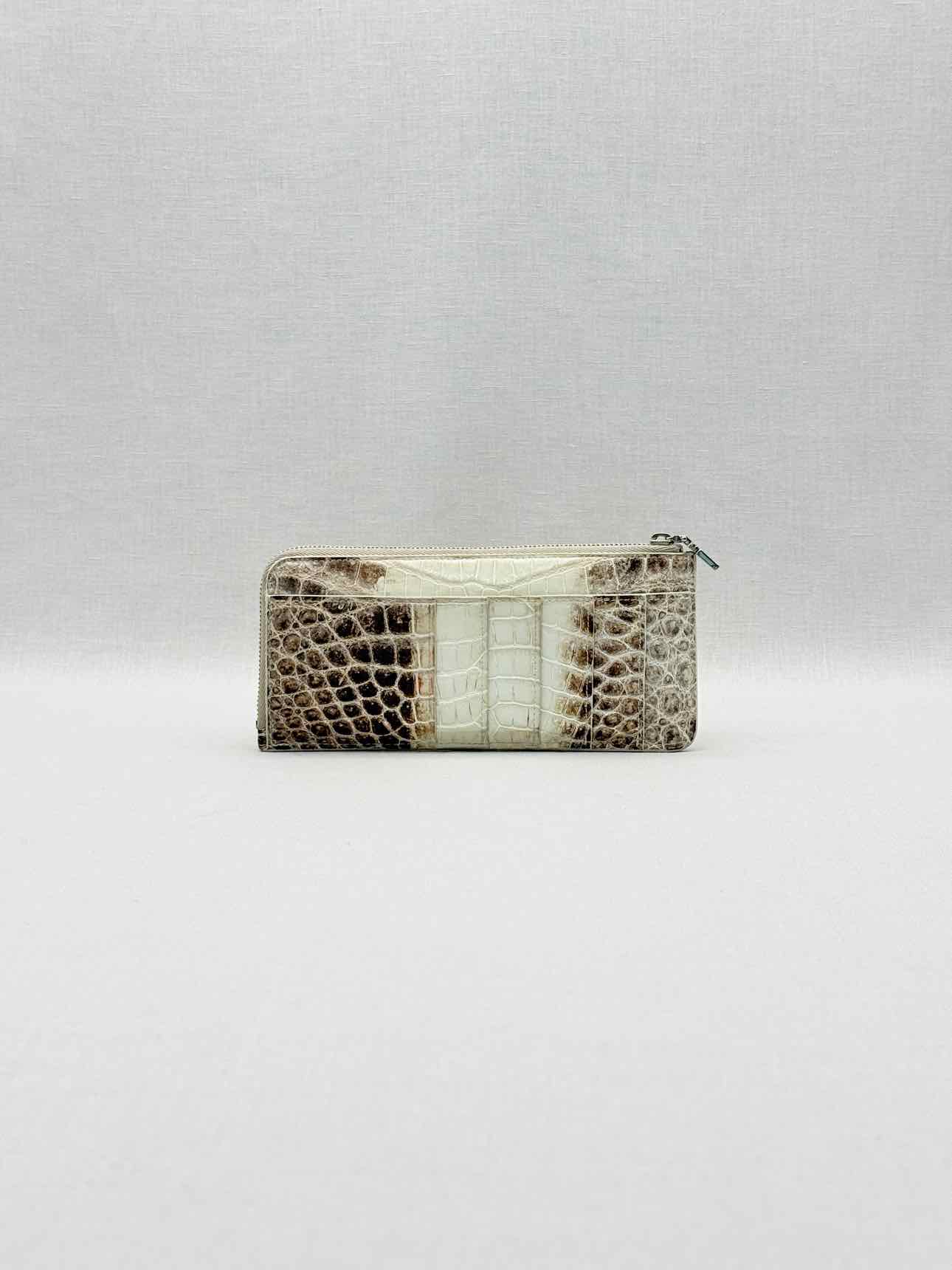 KWANPEN White & Brwon Continental Wallet