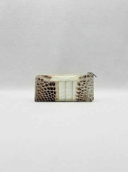 KWANPEN White & Brwon Continental Wallet