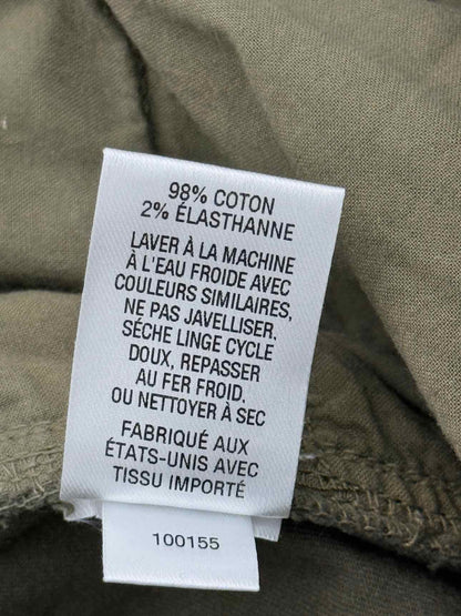 NILI LOTAN Lorimer Khaki Size US 6 Pants
