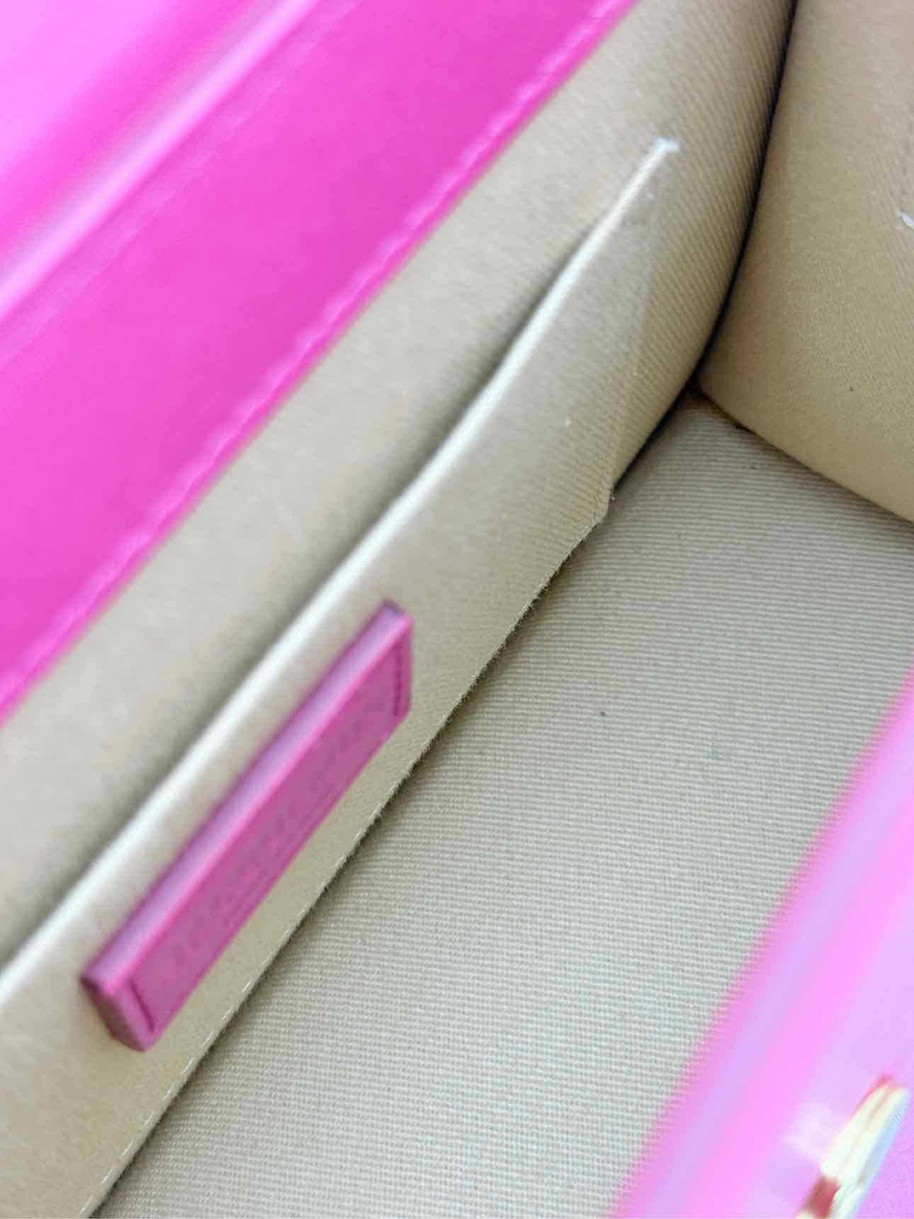 JACQUEMUS Grand Le Chiquito Pink Top Handle