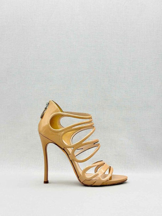 CASADEI Infinity Blade Beige Size EU 40 Heeled Sandals