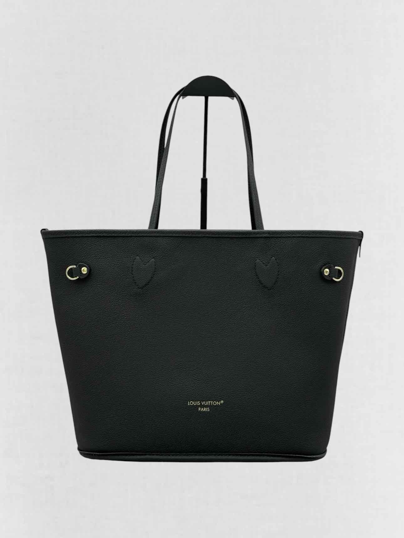 LOUIS VUITTON Brown & Black Monogram Tote Bag