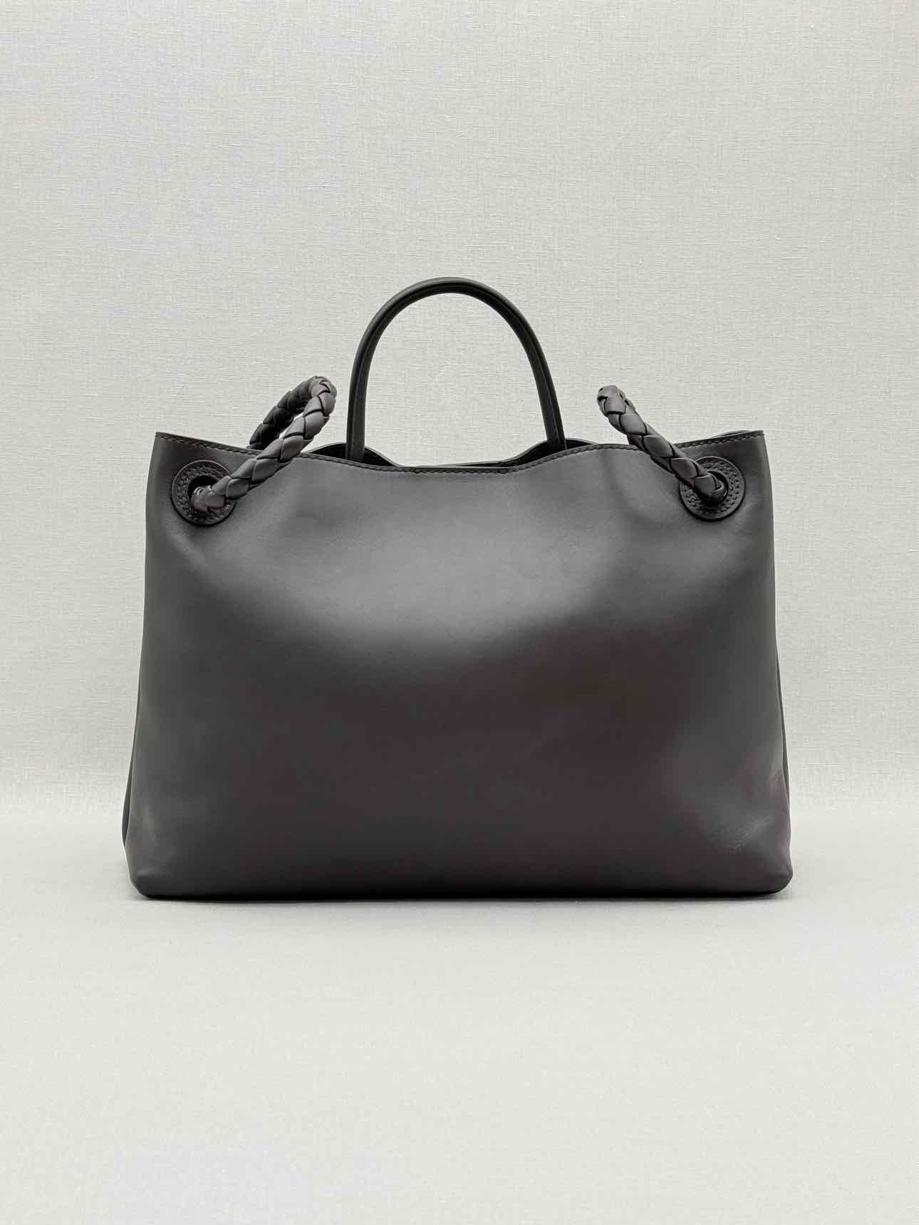 BOTTEGA VENETA Andiamo Brown Top Handle
