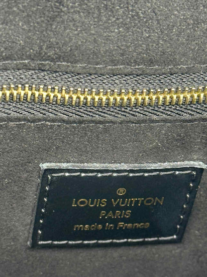 LOUIS VUITTON One Handle Brown & Black Top Handle