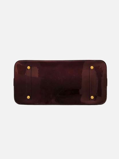 LOUIS VUITTON Alma Purple Top Handle