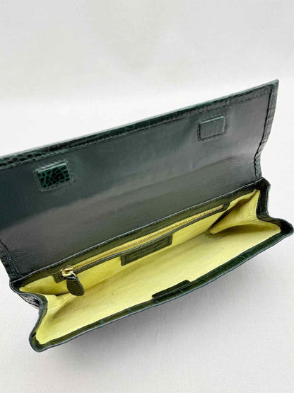 NANCY GONZALEZ Green Clutch