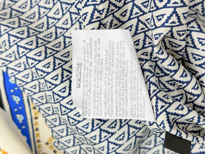 ETRO Blue Multicolor Size US 6 Blazer