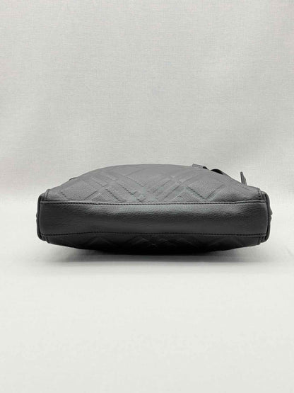 BURBERRY Black Quilted Messenger