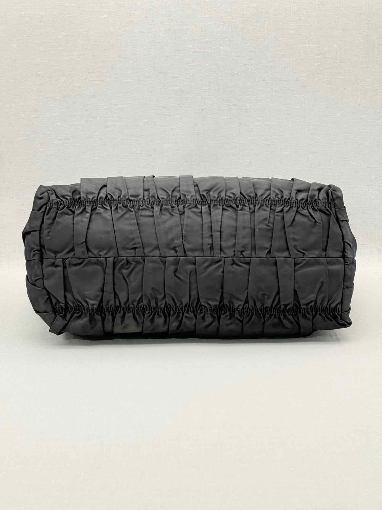 PRADA Tessuto Black Tote Bag