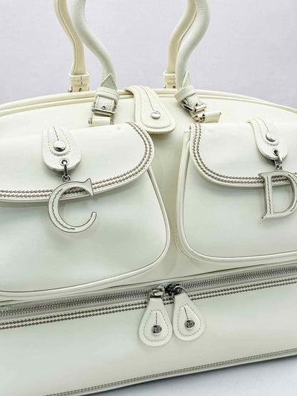 DIOR Vintage Off-white Top Handle