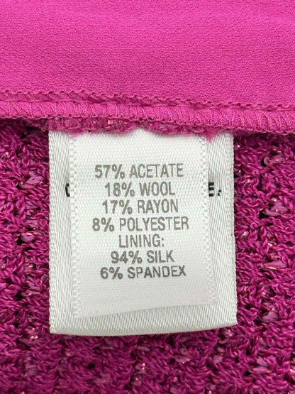 ST. JOHN Fuchsia Size US 2 Jacket