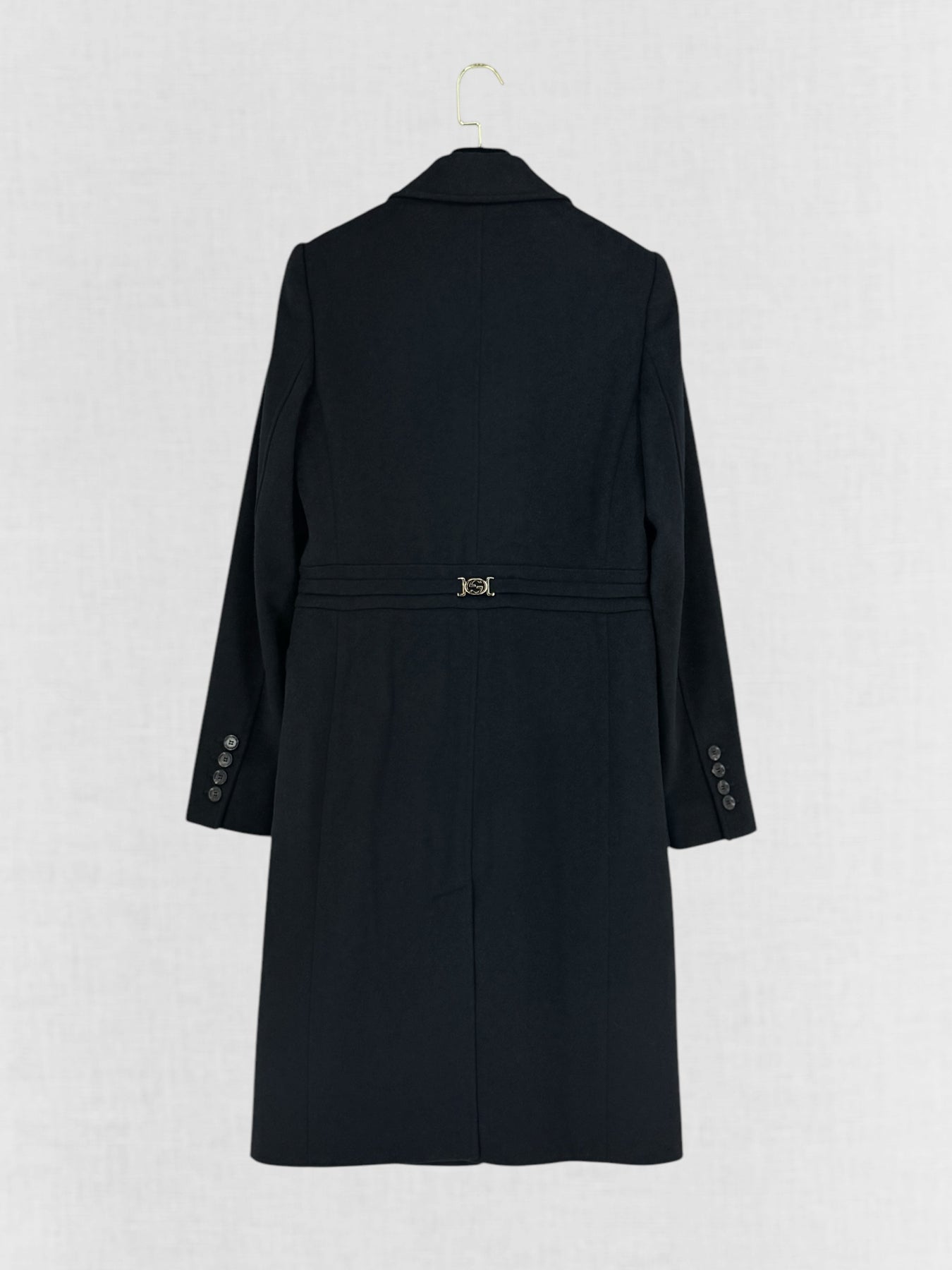 GUCCI Single Breasted Black Size US 6 Coat