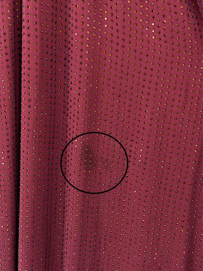 GUCCI Burgundy Size US 8 Long Dress