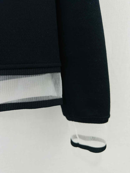 FENDI Pom Pom Black Multicolor Size US 2 Sweatshirt