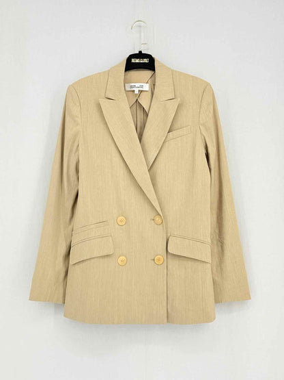 DIANE VON FURSTENBERG Beige Size US 6 Outfit Set