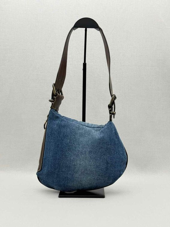 FENDI Vintage Blue Shoulder Bag