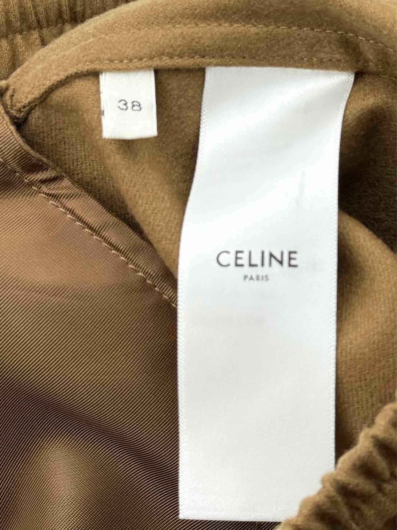 CELINE Beige Size US 2 Pants