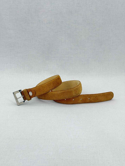 LONGCHAMP Camel Belt