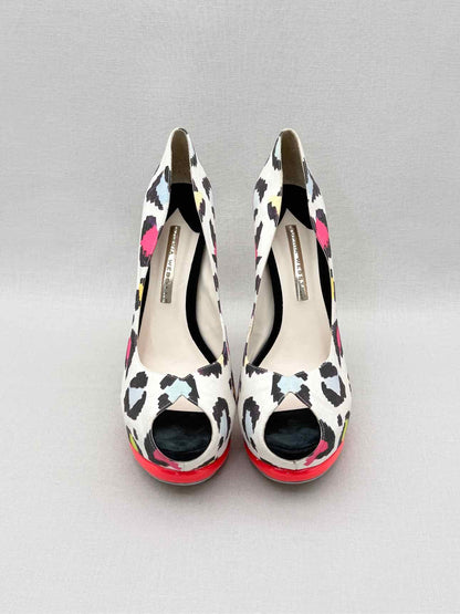 SOPHIA WEBSTER White Multicolor Size EU 40.5 Pumps