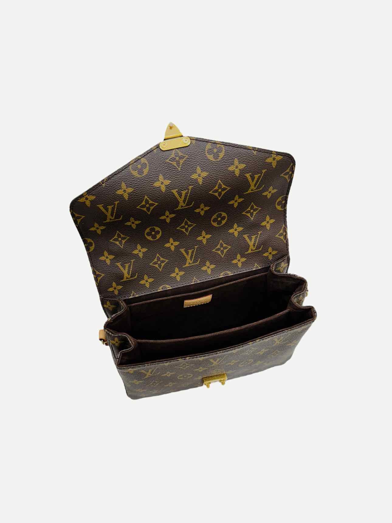 LOUIS VUITTON Pochette Metis Brown Shoulder Bag