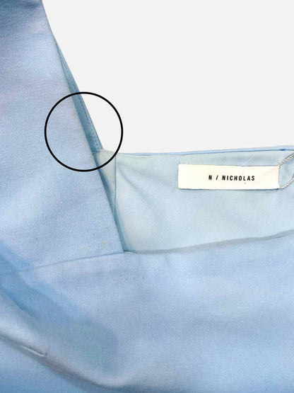 N/NICHOLAS Pale Blue Size US 0 Knee Length Dress