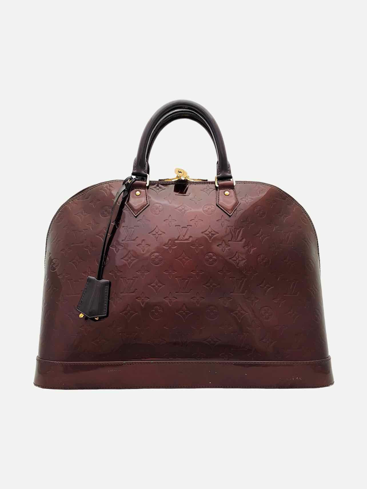 LOUIS VUITTON Alma Amarante Top Handle