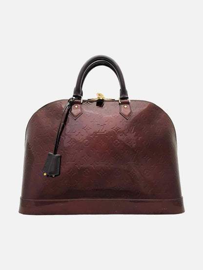 LOUIS VUITTON Alma Amarante Top Handle