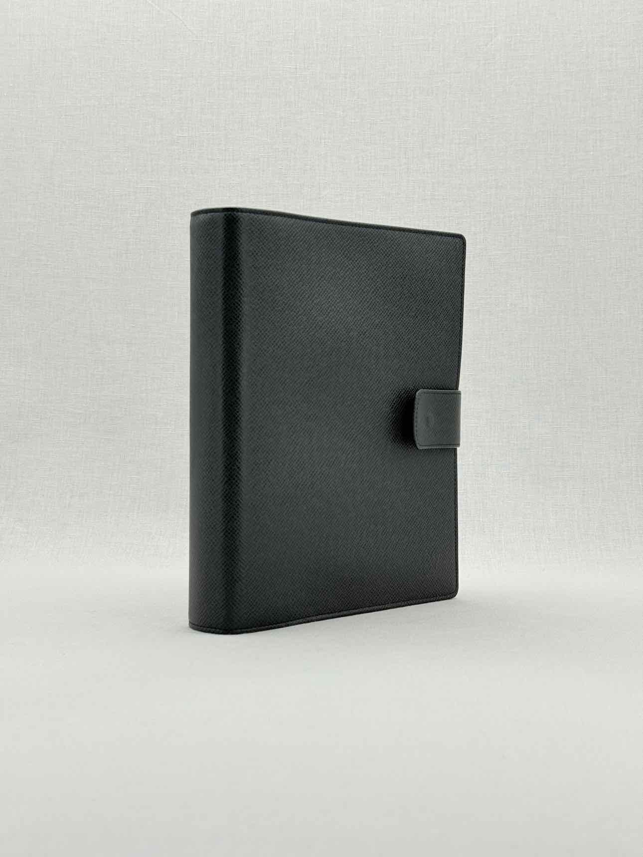 LOUIS VUITTON Black Agenda Cover