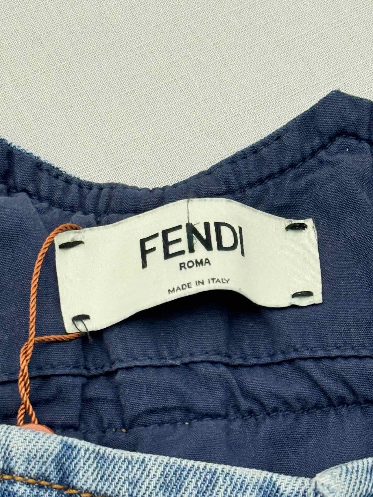 FENDI Crop Blue Size US 2 Jeans