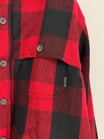 WOOL RICH Hunting Red & Black Buffalo Plaid Jacket