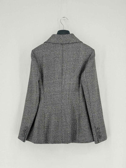 CHRISTIAN DIOR Bar Black, White & Grey Size US 6 Jacket