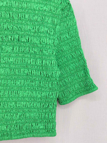 GANNI Crop Green Size US 10 Top