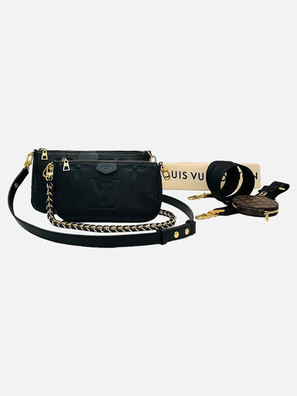 LOUIS VUITTON Black Monogram Empriente Crossbody