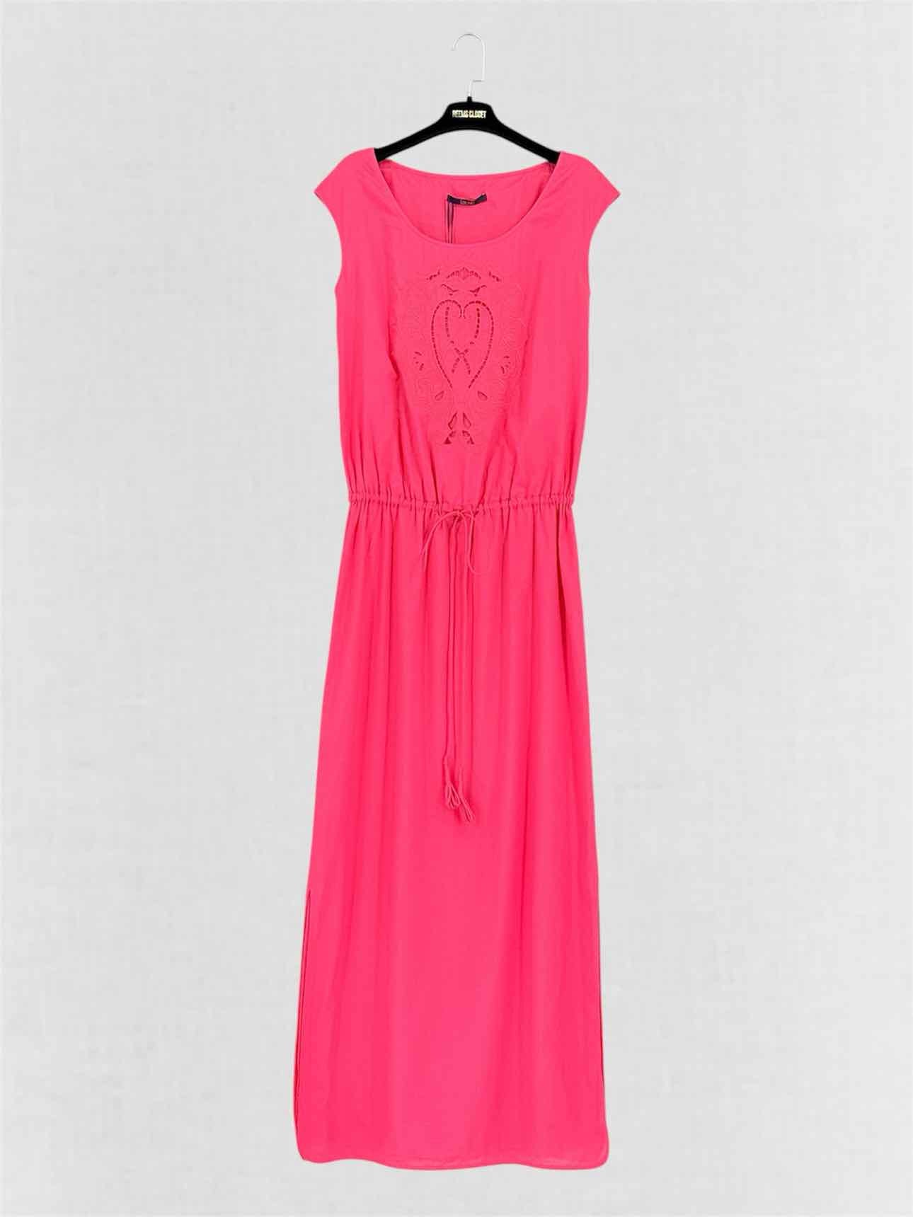 LAUREL Pink Embroidered Size US 6 Long Dress
