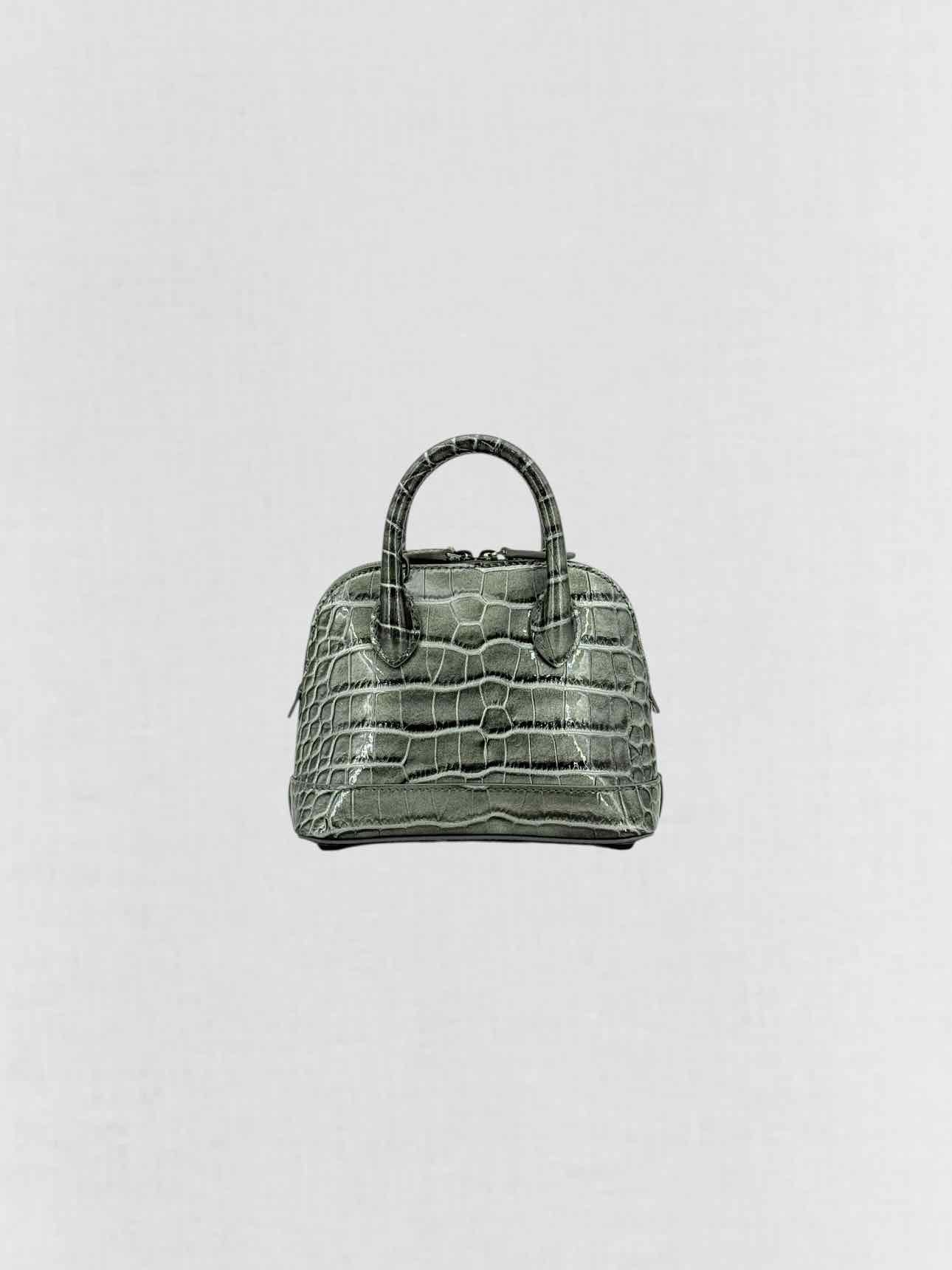 BALENCIAGA Ville Grey Top Handle