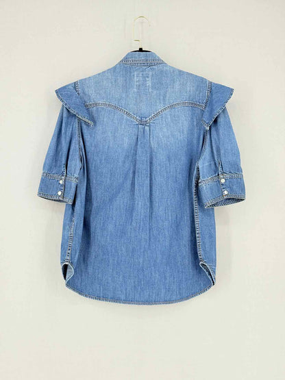 ZADIG & VOLTAIRE Blue Size Large Blouse