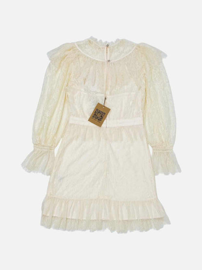 ALICE MCCALL Lace Beige Size US 2 Short Dress